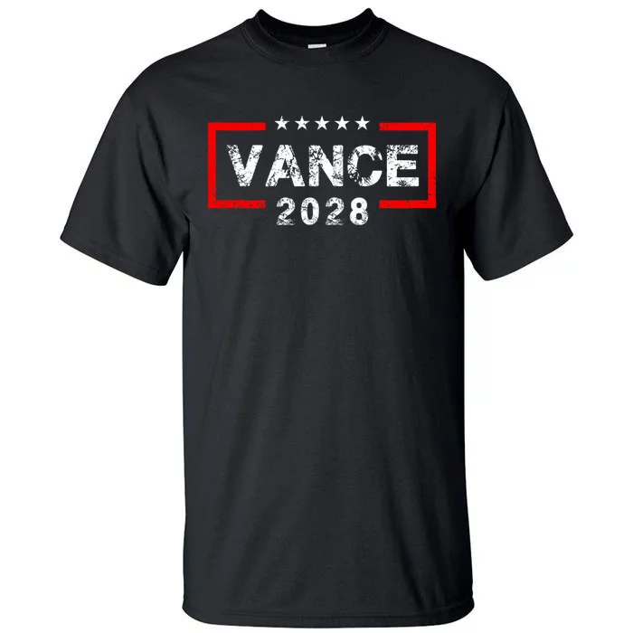 Vance 2028 President Election Campaign Us Flag Tall T-Shirt