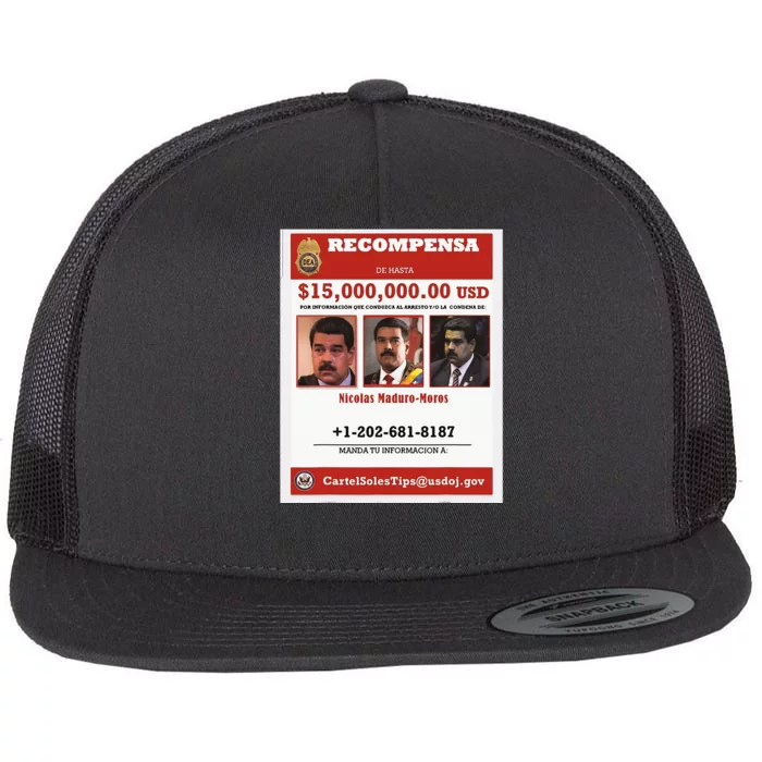 Venezuela 2024 Reward Flat Bill Trucker Hat