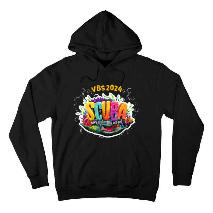 Vbs 2024 Scuba Diving Into Friendship With God Tall Hoodie