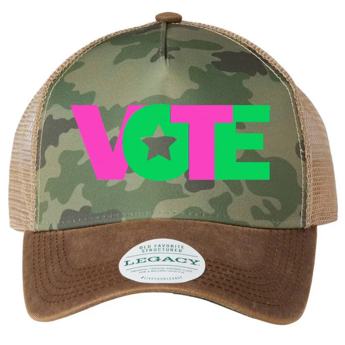 Vote 2024 Sorority Sorors Paraphernalia Vote Legacy Tie Dye Trucker Hat