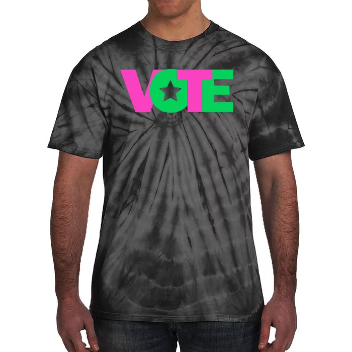 Vote 2024 Sorority Sorors Paraphernalia Vote Tie-Dye T-Shirt