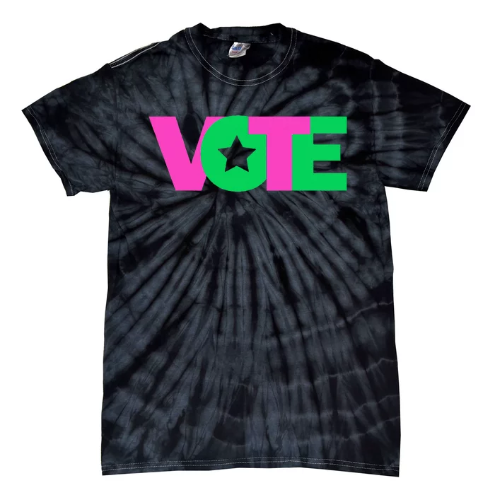 Vote 2024 Sorority Sorors Paraphernalia Vote Tie-Dye T-Shirt