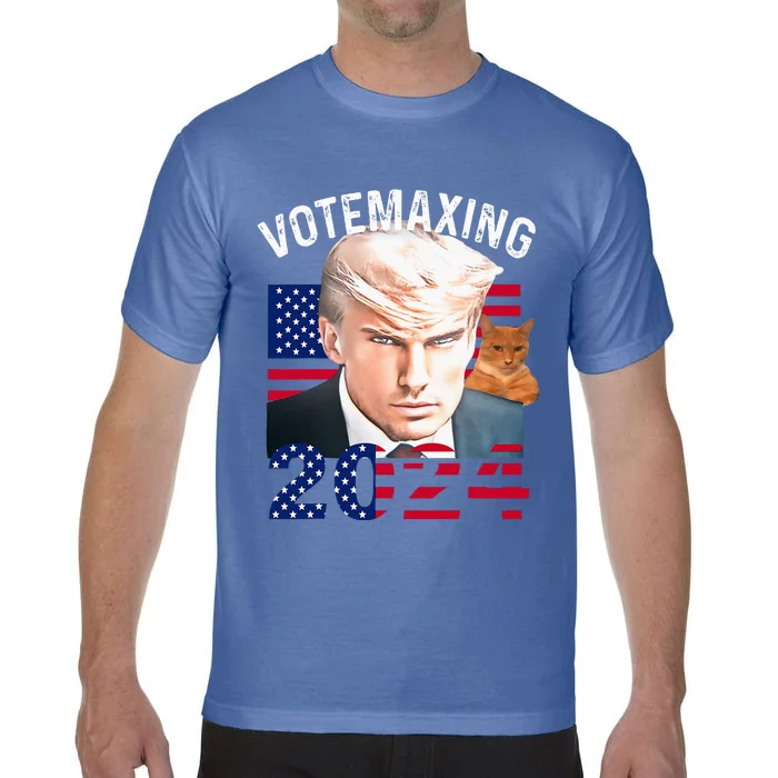 Votemaxing 2024 Trump Mewing Looksmaxxing Comfort Colors T-Shirt