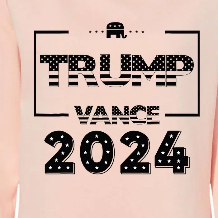 Vote 2024 Trump Vance Back Election Vote 2024 Womens California Wash Sweatshirt