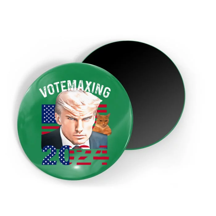 Votemaxing 2024 Trump Mewing Looksmaxxing Magnet