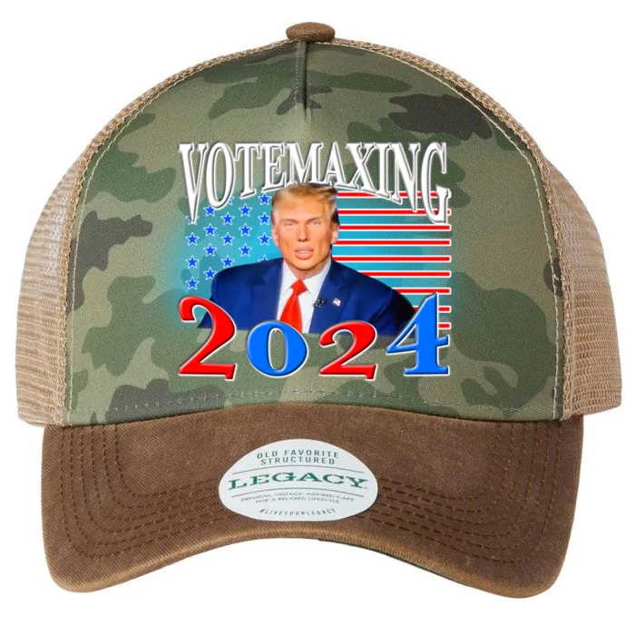 Votemaxxing 2024 Legacy Tie Dye Trucker Hat