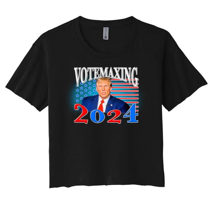 Votemaxxing 2024 Women's Crop Top Tee