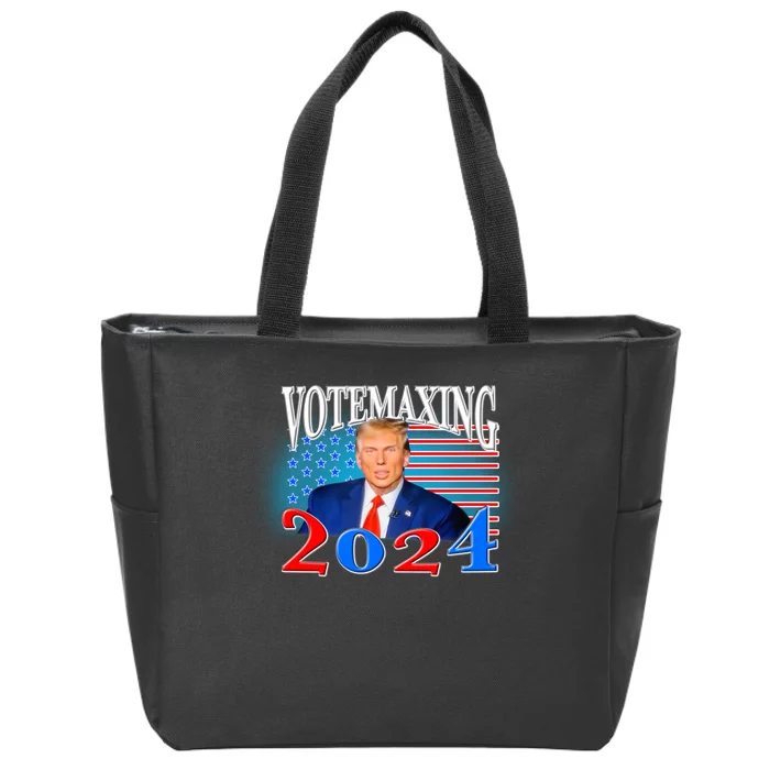 Votemaxxing 2024 Zip Tote Bag