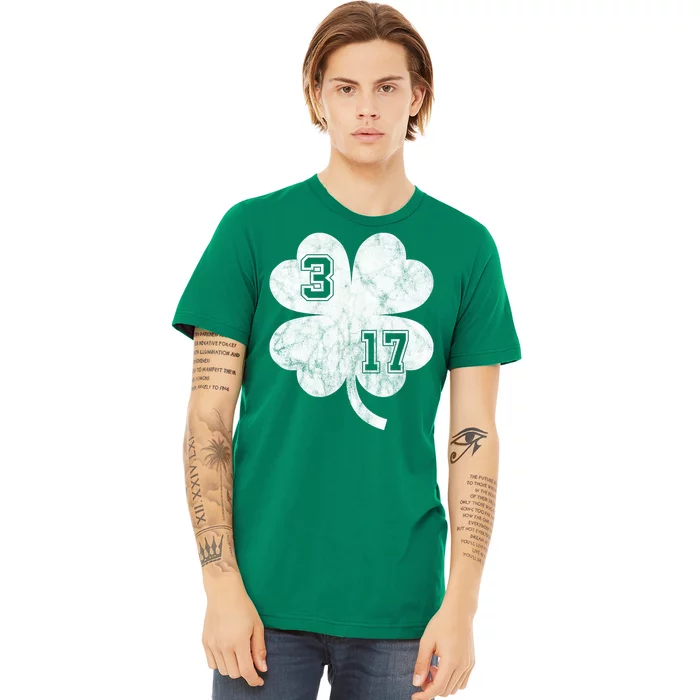 Vintage 317 Irish Clover Premium T-Shirt