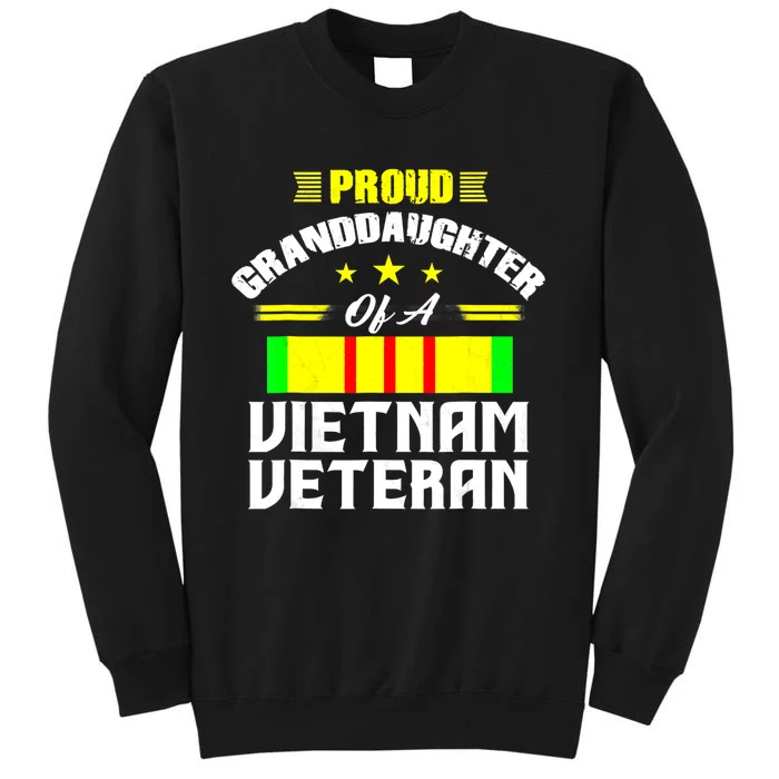 Veteran 365 Proud Granddaughter Of A Vietnam Veteran Sweatshirt