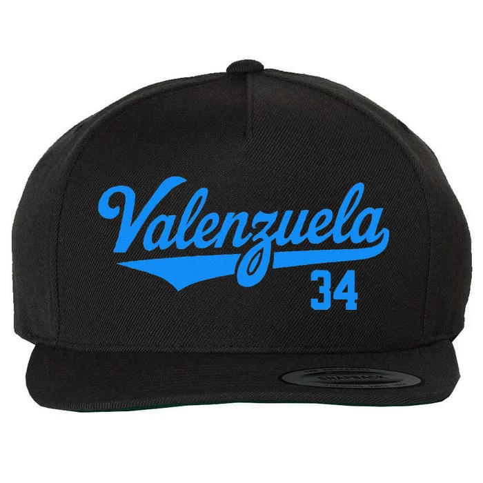 Valenzuela 34 Wool Snapback Cap