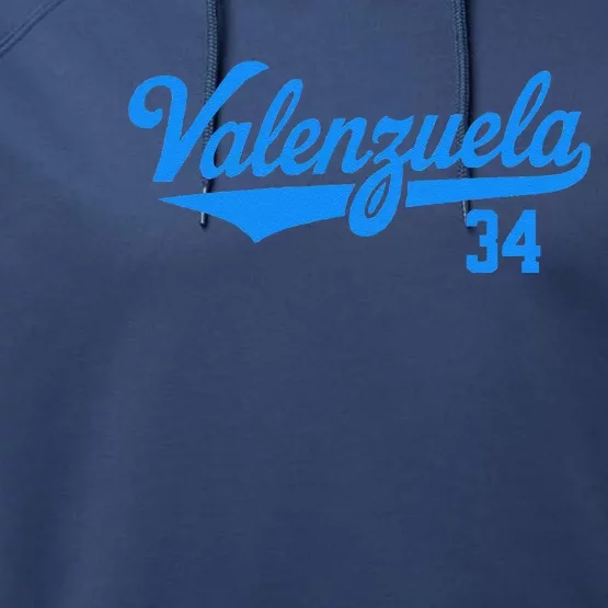 Valenzuela 34 Performance Fleece Hoodie