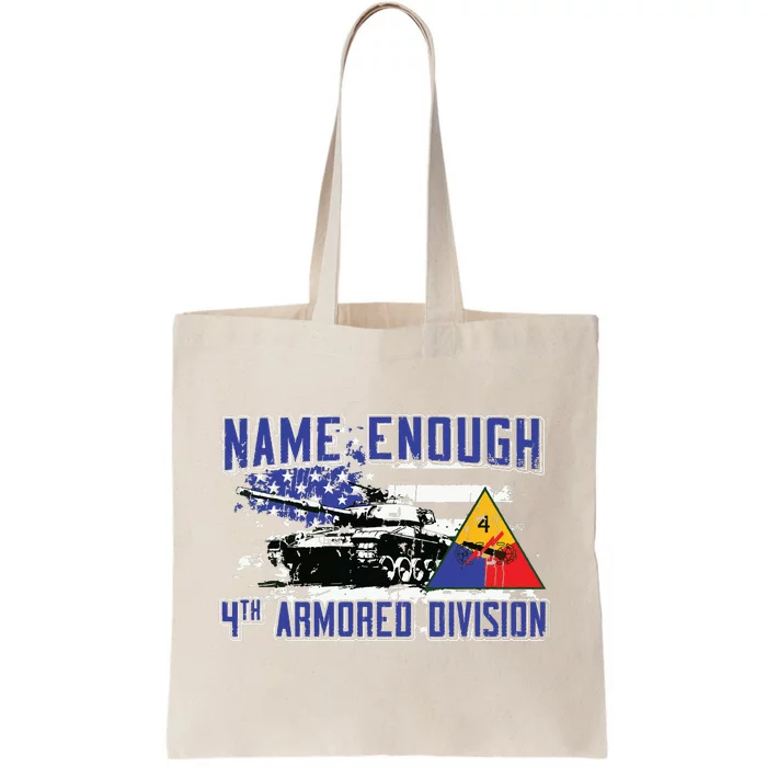 Veteran 4th Armored Division Breakthrough Vintage Gift Tote Bag