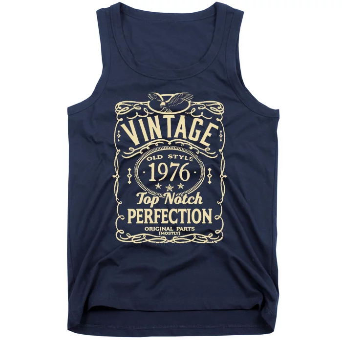 Vintage 47th Birthday top notch 1976 Tank Top