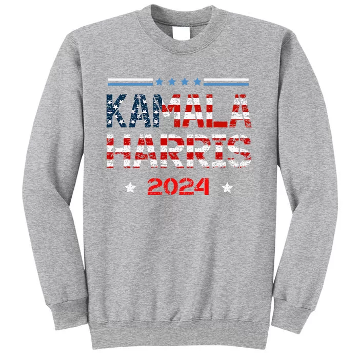 Vote 47 Kamala Harris 2024 President Funny America Flag Sweatshirt