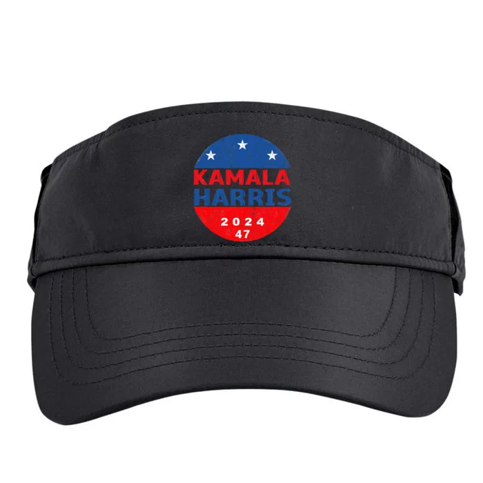 Vote 47 Kamala Harris 2024 President America Election Adult Drive Performance Visor