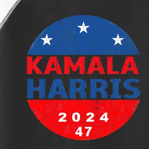 Vote 47 Kamala Harris 2024 President America Election Toddler Fine Jersey T-Shirt