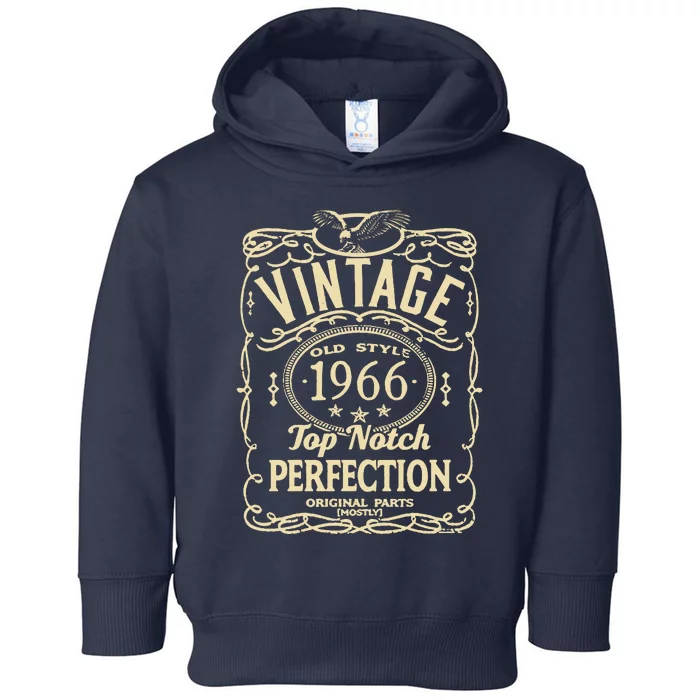 Vintage 57th Birthday top notch 1966 Toddler Hoodie