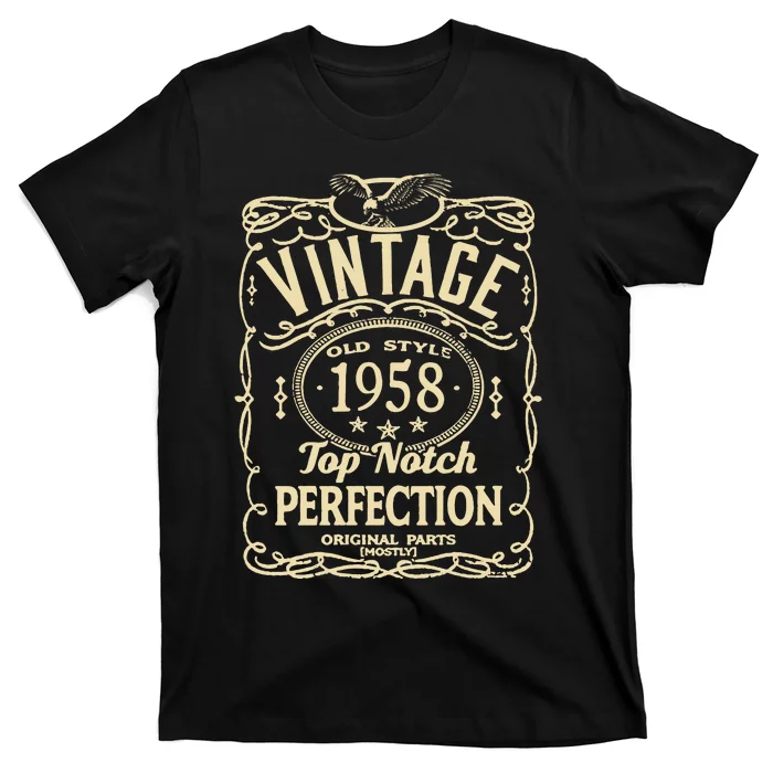 Vintage 65th Birthday top notch 1958 T-Shirt