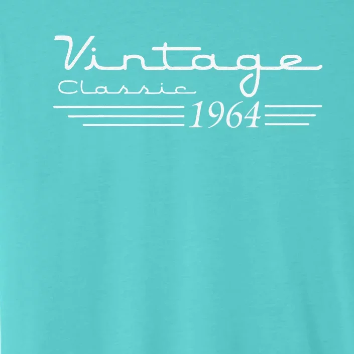 Vintage 60th Birthday Decorations Vintage 1964 60 Birthday ChromaSoft Performance T-Shirt