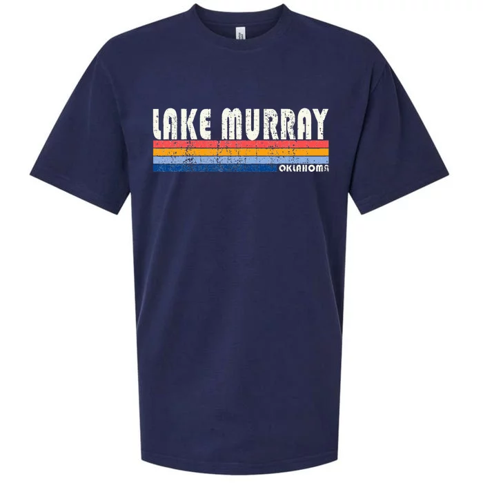 Vintage 70s 80s Style Lake Murray Ok Sueded Cloud Jersey T-Shirt