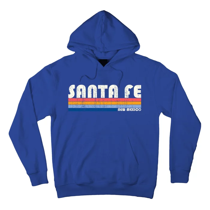 Vintage 70s 80s Style Santa Fe Nm Great Gift Hoodie