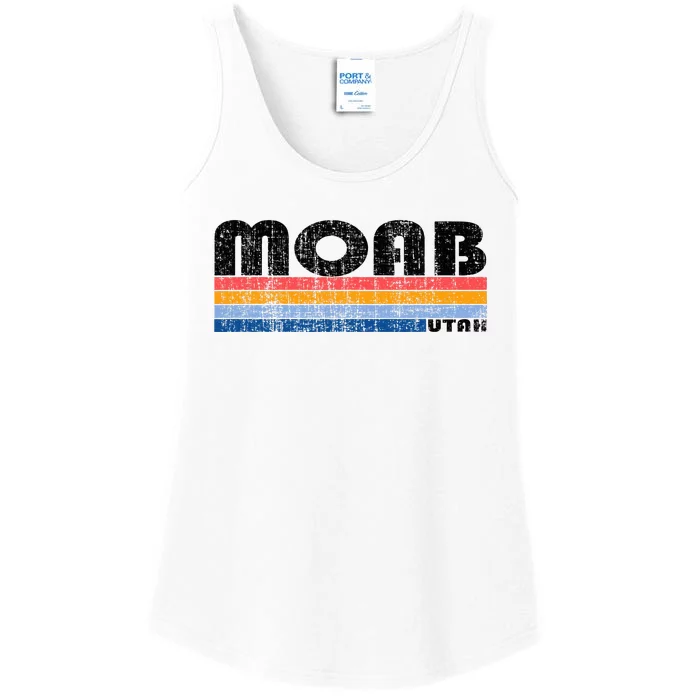 Vintage 70s 80s Style Moab Utah Ladies Essential Tank