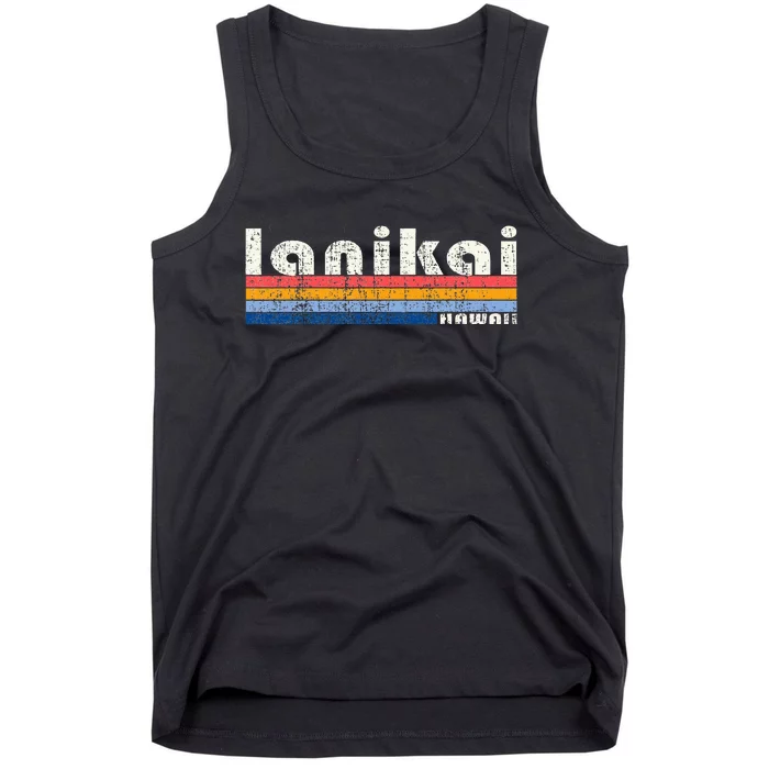 Vintage 70s 80s Style Lanikai Hi Tank Top