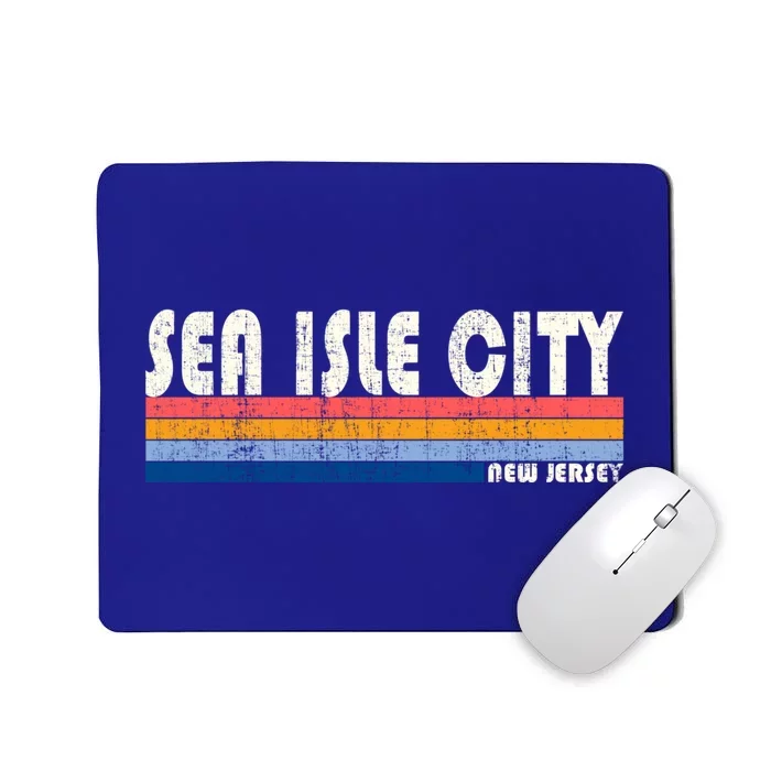 Vintage 70S 80S Style Sea Isle City Nj Gift Mousepad