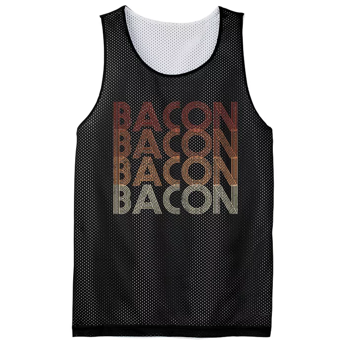 Vintage 70s Bacon Mesh Reversible Basketball Jersey Tank