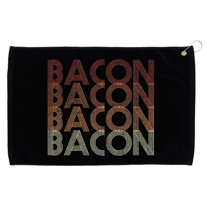 Vintage 70s Bacon Grommeted Golf Towel