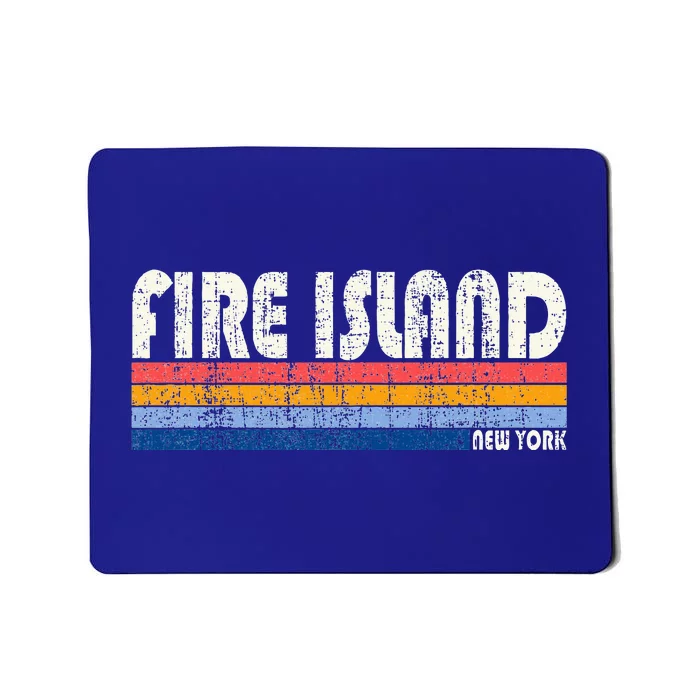 Vintage 70s Fire Island New York Mousepad