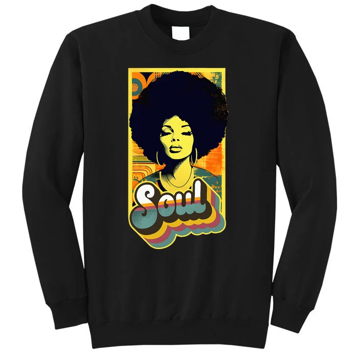 Vintage 70s Funk Afro Soul Sweatshirt