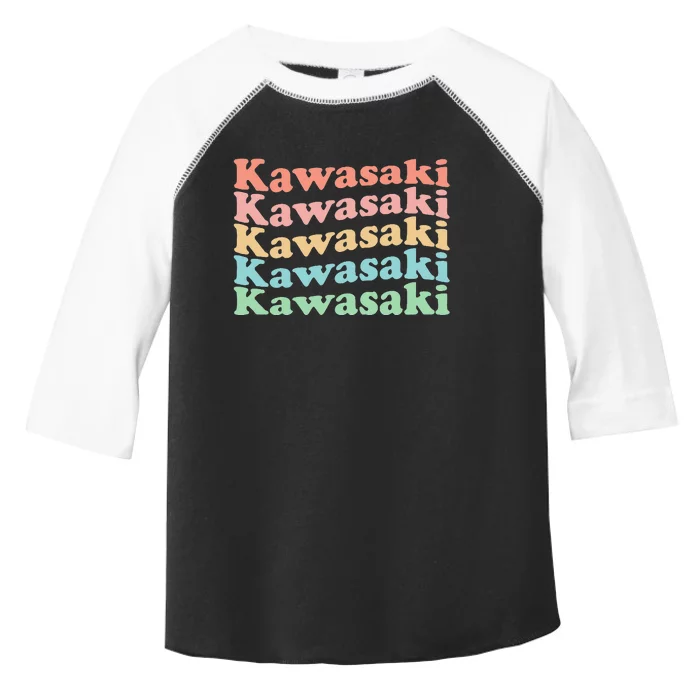 Vintage 70's Japan Hippie City Kawasaki Toddler Fine Jersey T-Shirt