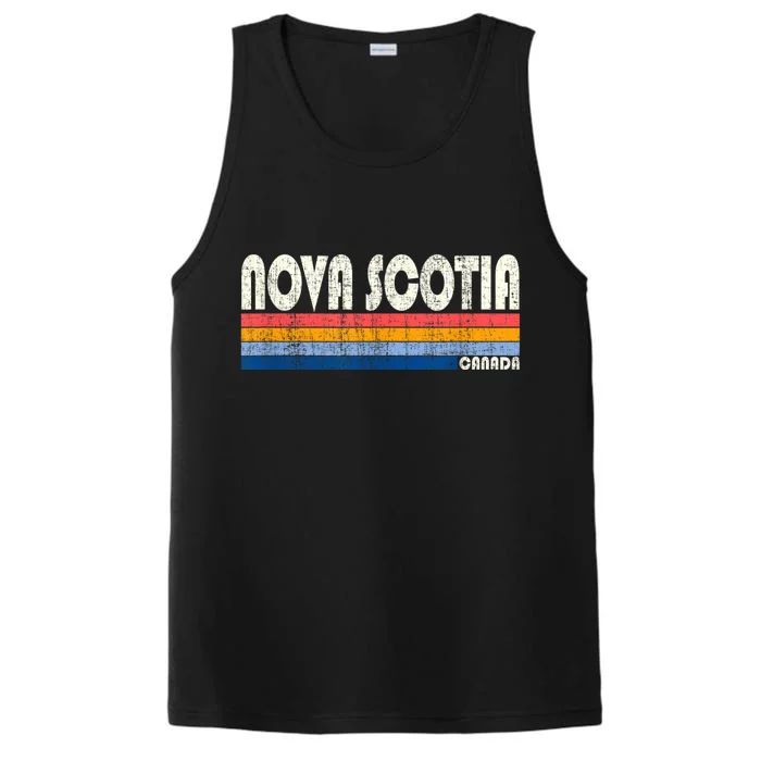 Vintage 70s Nova Scotia Canada Performance Tank