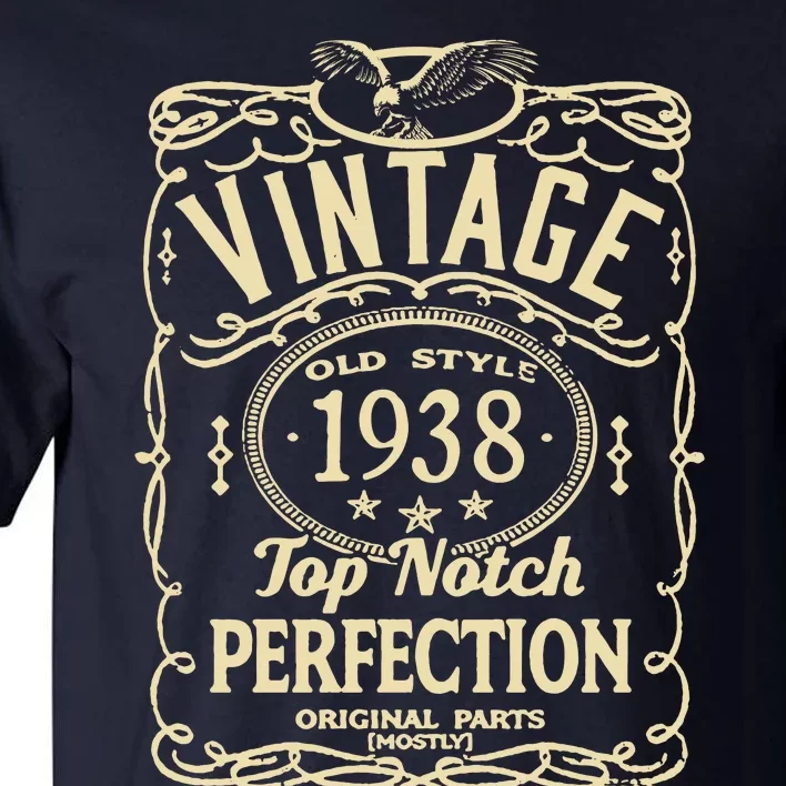 Vintage 85th Birthday top notch 1938 Tall T-Shirt