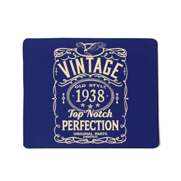 Vintage 85th Birthday top notch 1938 Mousepad