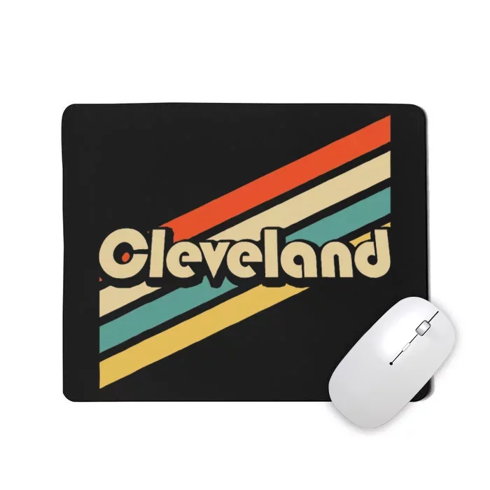 Vintage 80s Cleveland Ohio Mousepad