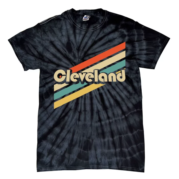 Vintage 80s Cleveland Ohio Tie-Dye T-Shirt