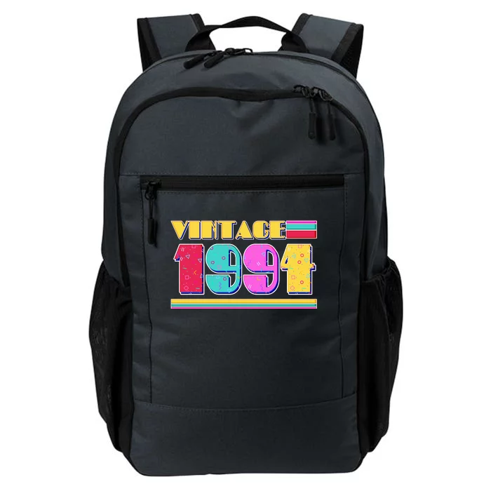 Vintage 80s Colors 1994 30th Birthday Daily Commute Backpack