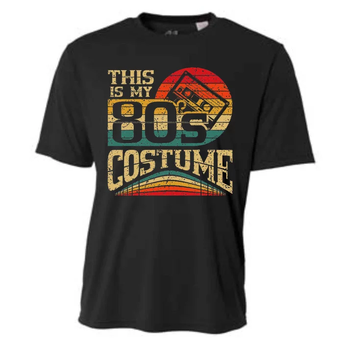 Vintage 80s Outfit This Is My 80S Costume Party Cooling Performance Crew T-Shirt