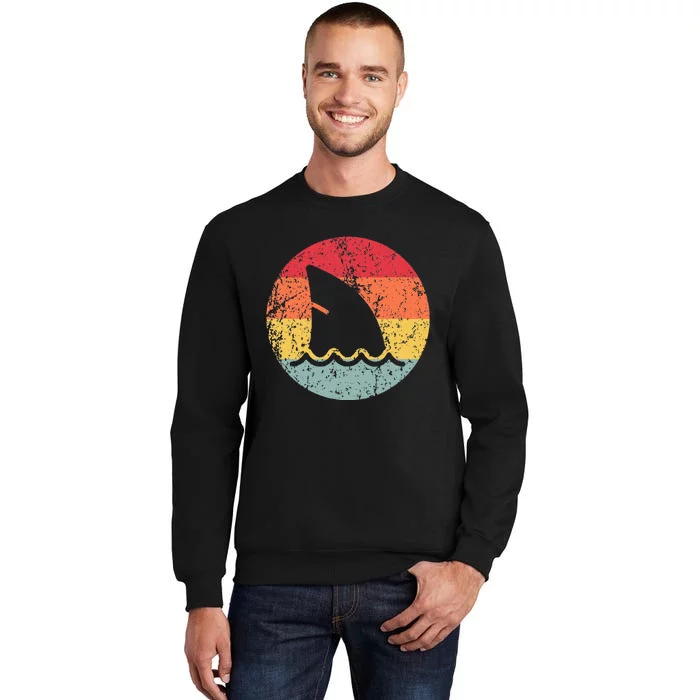 Ventage 80s Shark Clothes Shark Party Sweatshirt