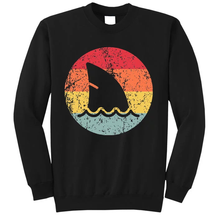 Ventage 80s Shark Clothes Shark Party Sweatshirt