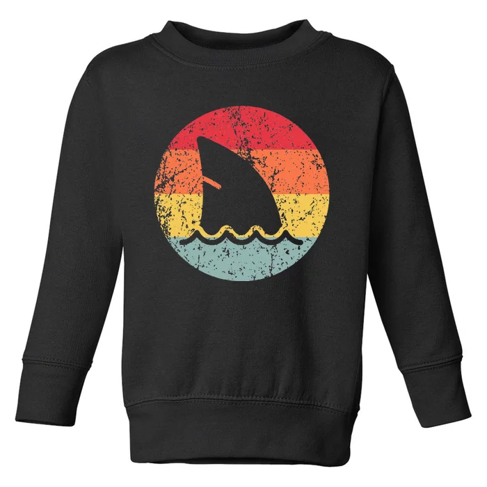 Ventage 80s Shark Clothes Shark Party Toddler Sweatshirt