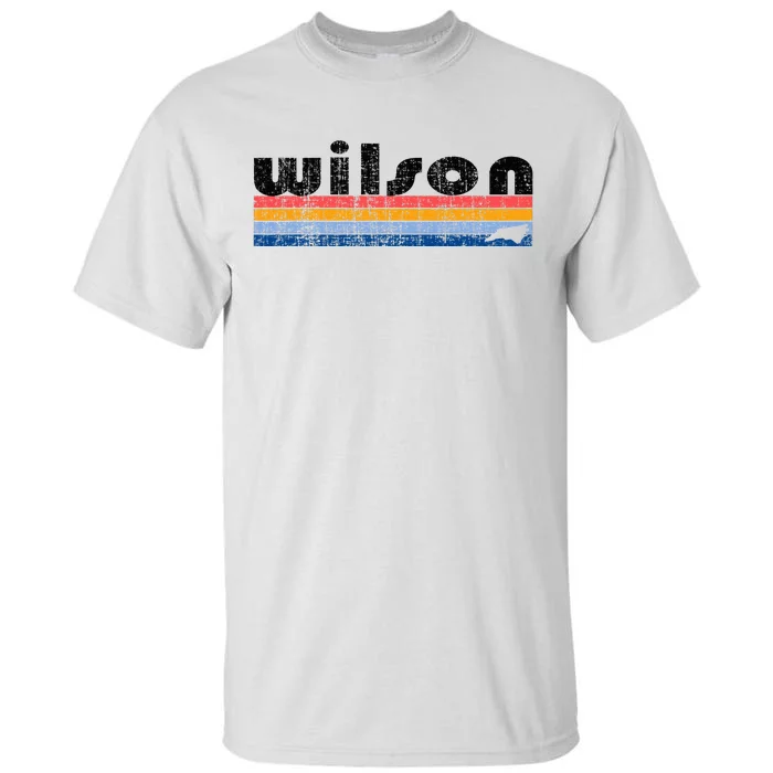 Vintage 80s Style Wilson Nc Tall T-Shirt