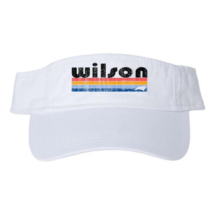 Vintage 80s Style Wilson Nc Valucap Bio-Washed Visor