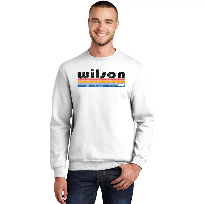 Vintage 80s Style Wilson NC Sweatshirt