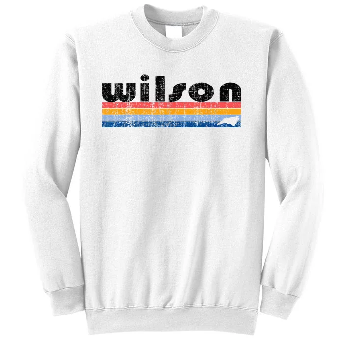 Vintage 80s Style Wilson NC Sweatshirt