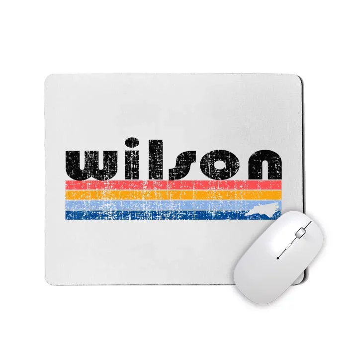 Vintage 80s Style Wilson NC Mousepad