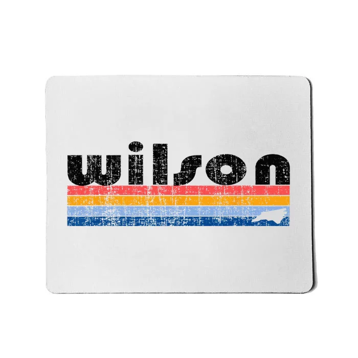 Vintage 80s Style Wilson NC Mousepad